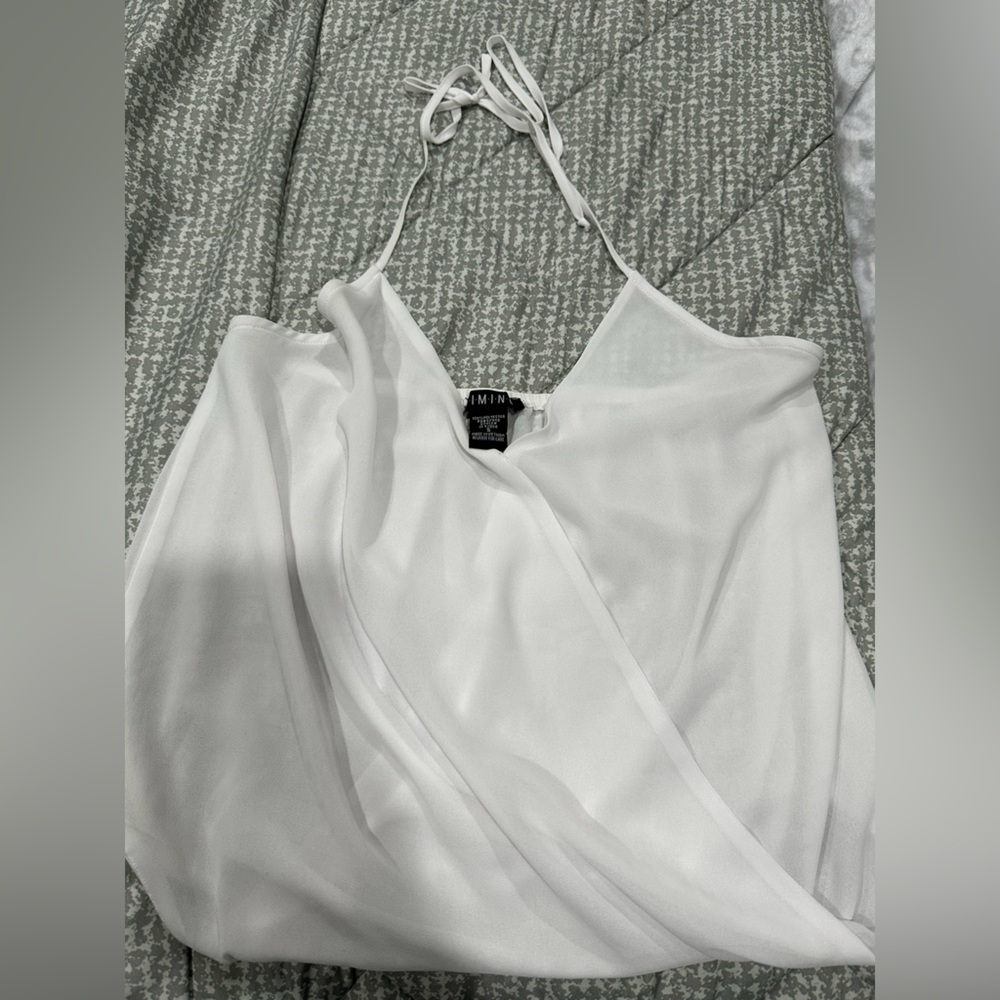 Macy's White Halter Top